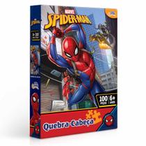Quebra-Cabeça - 100 Peças - Marvel - Spiderman - Toyster Quebra-Cabeça - 100 Peças - Marvel - Spiderman - Toyster