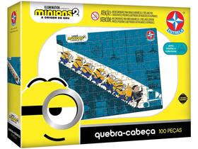 Quebra-cabeça 100 Peças Minions Estrela