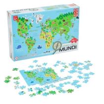 Quebra Cabeça 100 Peças Mundi