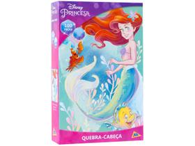 Quebra-cabeça 100 Peças Pequena Sereia Jak Quebra-cabeça 100 Peças Pequena Sereia Jak