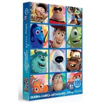 Quebra Cabeça 100 Peças Pixar Metalizado - Toyster