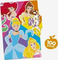 Quebra Cabeça 100 Peças Princesas Da Disney - Toyster 8007