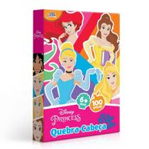 Quebra Cabeça 100 Pecas Princesas Disney Toyster Quebra Cabeça 100 Pecas Princesas Disney Toyster