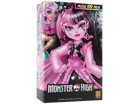 Quebra-cabeça 100 Peças Puzzle Monster High