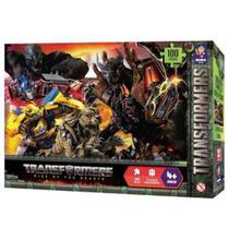 Quebra Cabeca 100 Pecas Transformers A Batalha Final Quebra Cabeca 100 Pecas Transformers A Batalha Final