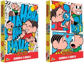 Quebra-cabeça 100 Peças Turma da Mônica