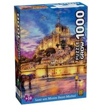 Quebra Cabeça 1000 Pcs Luar Monte Saint Michel - Grow 04570