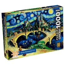 Quebra cabeça 1000 pcs mini - noite estrelada 2.0