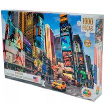 Quebra-Cabeça 1000 Pçs Times Square, Nova Iorque EUA - Ref 1036 GGB Brinquedos Quebra-Cabeça 1000 Pçs Times Square, Nova Iorque EUA - Ref 1036 GGB Brinquedos