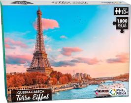 Quebra Cabeça 1000 Pçs Torre Eiffel Premium Sortido Grande Quebra Cabeça 1000 Pçs Torre Eiffel Premium Sortido Grande