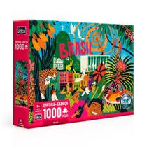 Quebra Cabeça 1000 Peças Brasil 2821 Toyster
