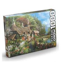 Quebra-cabeça 1000 Peças Casa no Lago 2963 - Grow Quebra-cabeça 1000 Peças Casa no Lago 2963 - Grow