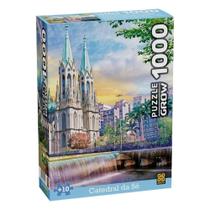 Quebra-cabeça - 1000 peças - Catedral da Sé - GROW JOGOS