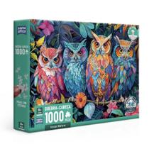 Quebra-cabeça 1000 Peças Coruja Mística - Toyster