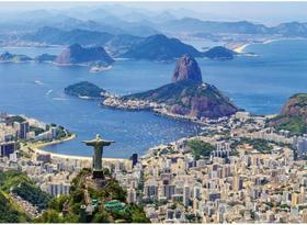 Quebra Cabeça 1000 peças Cristo Redentor,Rio de Janeiro,Brasil GGB Brinquedos