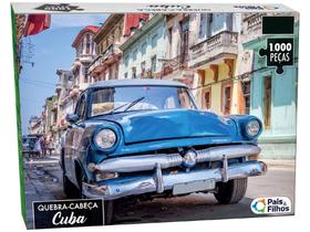 Quebra-cabeça 1000 Peças Cuba Pais e Filhos