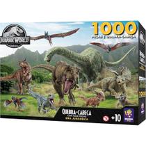 Quebra-Cabeça 1000 Peças Era Jurássica Mimo Toys 2092 Quebra-Cabeça 1000 Peças Era Jurássica Mimo Toys 2092