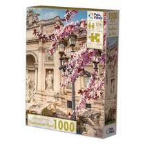 Quebra-Cabeça 1000 peças Fontana di Trevi - Pais e Filhos Quebra-Cabeça 1000 peças Fontana di Trevi - Pais e Filhos