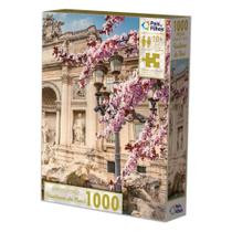 Quebra-Cabeça 1000 peças Fontana di Trevi - Pais e Filhos Quebra-Cabeça 1000 peças Fontana di Trevi - Pais e Filhos