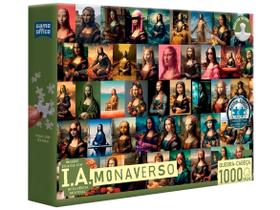 Quebra-cabeça 1000 Peças Game Office IA Monaverso