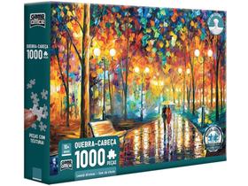 Quebra-cabeça 1000 Peças Game Office - Leonid Afremov Som da Chuva Toyster