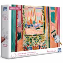 Quebra-cabeça 1000 Peças Henri Matisse: A Janela Aberta Game Office Obras De Arte