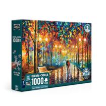 Quebra-Cabeça 1000 peças Leonid Afremov - Som da Chuva Quebra-Cabeça 1000 peças Leonid Afremov - Som da Chuva