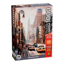 Quebra-Cabeça - 1000 Peças - Manhattan New York - EUA - Grow Quebra-Cabeça - 1000 Peças - Manhattan New York - EUA - Grow