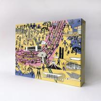 Quebra-Cabeça 1000 peças Mapa Ilustrado Brasília