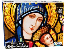 Quebra-cabeça 1000 Peças Nossa Senhora - Pais e Filhos Quebra-cabeça 1000 Peças Nossa Senhora - Pais e Filhos