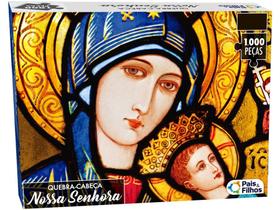 Quebra-cabeça 1000 Peças Nossa Senhora - Pais e Filhos Quebra-cabeça 1000 Peças Nossa Senhora - Pais e Filhos