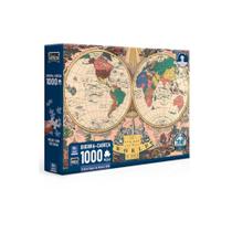 Quebra-cabeça 1000 peças O Novo Mapa do Mundo (1928) - Game Office