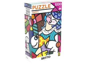 Quebra-cabeça 1000 Peças Paisagem - Puzzles Adultos Happy Romero Britto Grow