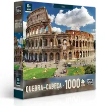 Quebra-Cabeça 1000 Peças Paris E Roma 2091 Toyster Quebra-Cabeça 1000 Peças Paris E Roma 2091 Toyster