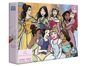 Quebra-cabeça 1000 Peças Princesas Game Office