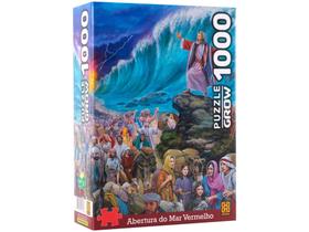 Quebra-cabeça 1000 Peças Puzzle Abertura do Mar - Vermelho Grow