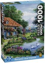 Quebra-cabeça 1000 peças Recanto dos Cisnes Grow