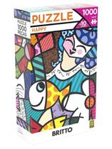 Quebra Cabeça 1000 peças - Romero Britto Happy