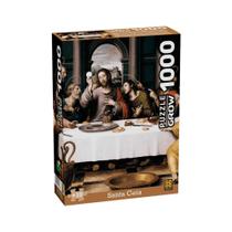 Quebra Cabeca 1000 Pecas Santa Ceia Grow 01393 Quebra Cabeca 1000 Pecas Santa Ceia Grow 01393