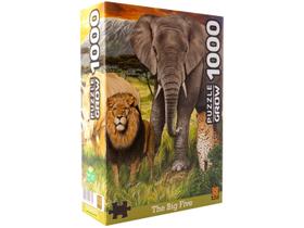 Quebra - Cabeça 1000 Peças The Big Five - Grow