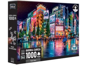 Quebra-cabeça 1000 Peças Tóquio Neon