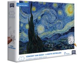 Quebra-cabeça 1000 Peças Vincent Van Gogh - A Noite Estrelada Game Office Toyster