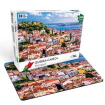 Quebra Cabeça 1000Pçs Puzzle Paisagem Cidade Portugal Europa