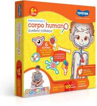 Quebra Cabeça 120 Peças Explorando O Corpo Humano 2490 Quebra Cabeca 120 Pecas Explorando O Corpo Humano 2490
