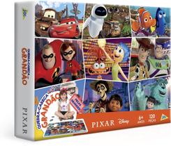 Quebra-Cabeça - 120 Peças - Pixar - Toyster - 3365