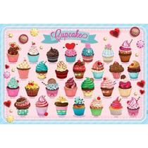 Quebra-Cabeça 150 Peças Cupcakes - Grow Quebra-Cabeça 150 Peças Cupcakes - Grow