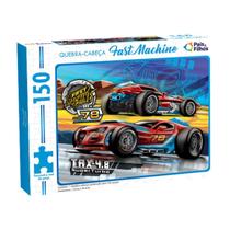Quebra-Cabeça 150 peças Fast Machine - Carro de Corrida