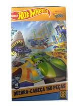 Quebra Cabeça 150 Peças Hot Wheels Grow