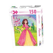 Quebra Cabeça 150 Peças Princesa Jogo criança infantil