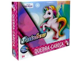Quebra-cabeça 150 Peças Rainbow - Pais & Filhos Quebra-cabeça 150 Peças Rainbow - Pais & Filhos